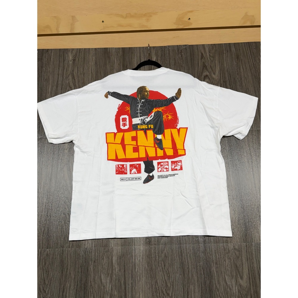 Rody Knows Best Graphic Tee Mens XL White Kung Fu Kenny Kendrick Lamar Hip Hop